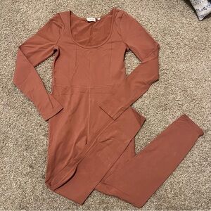 Aritzia Wilfred Free Long Sleeve Jumpsuit